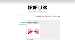 Desktop Screenshot of droplabs.co